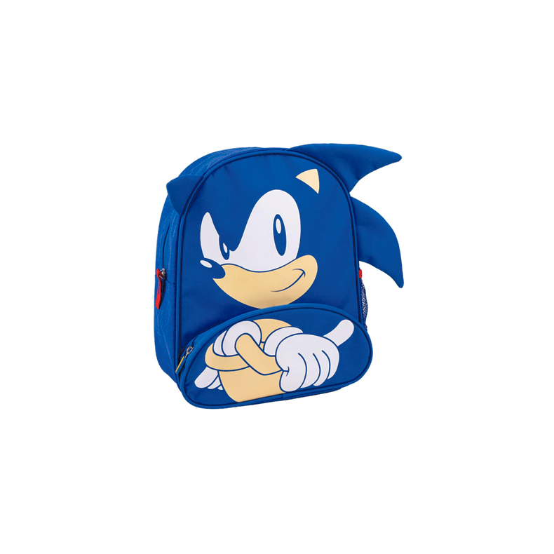 Sonic The Hedgehog Skoletaske - rygsk