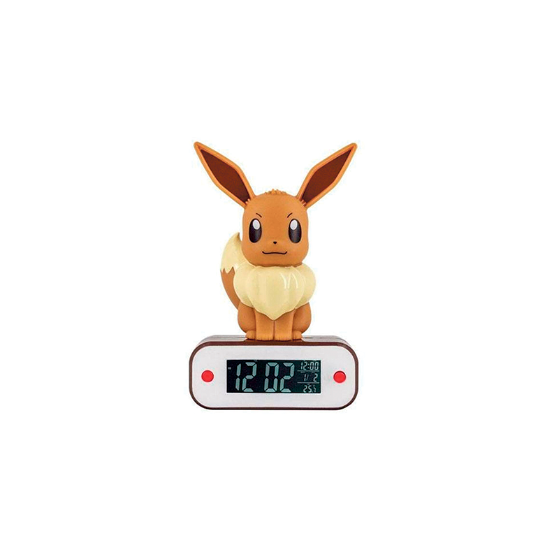 Pokemon Eevee digital alarmklokke