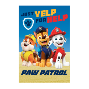 Paw Patrol tppe - 100x150cm