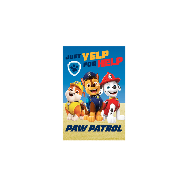 Paw Patrol tppe - 100x150cm