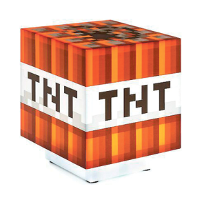 Minecraft TNT lampe med lyd