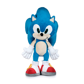 Stor Sonic bamse - 70 cm