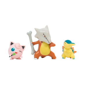 3 pack - Cyndaquil, Jugglypuff, Maraohawk 5cm