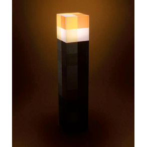 Minecraft fakkel lampe - Torch - 28x6x6 cm