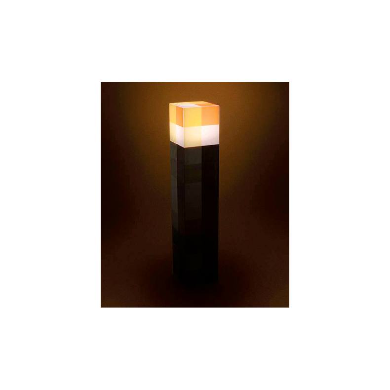 Minecraft fakkel lampe - Torch - 28x6x6 cm