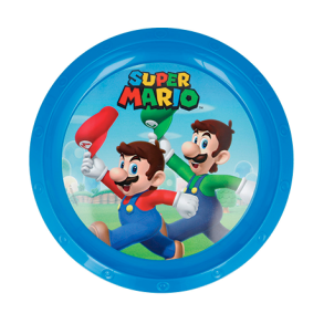 Super Mario plastik tallerken til brn