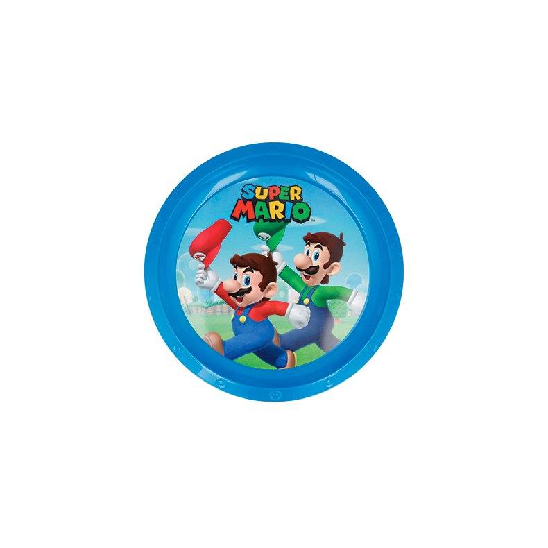 Super Mario plastik tallerken til brn