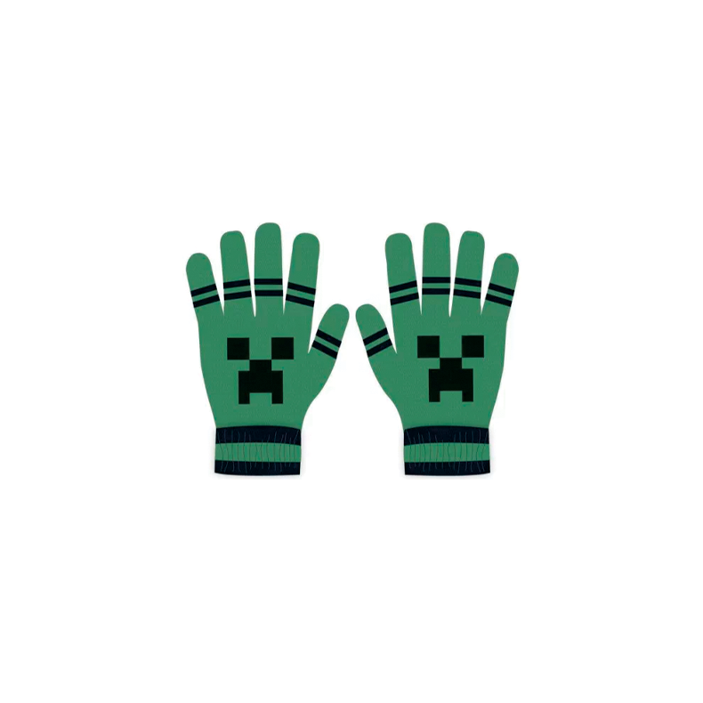 Minecraft creeper handsker - vanter til brn