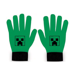 Minecraft creeper firkant handsker - vanter til brn