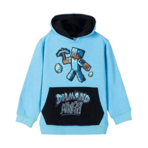 Minecraft bl diamant httetrje til brn (6-12 r)