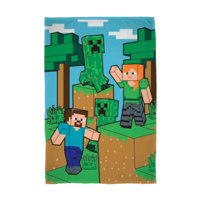Minecraft Creeper, steve & alex tppe - 100x150cm