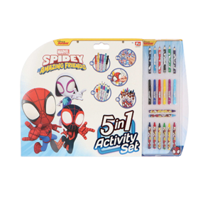 Spiderman Farveblyanter, tusch m.m. - 5-1 set
