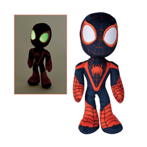 Miles Morales bamse 25 cm - Lys i jnene