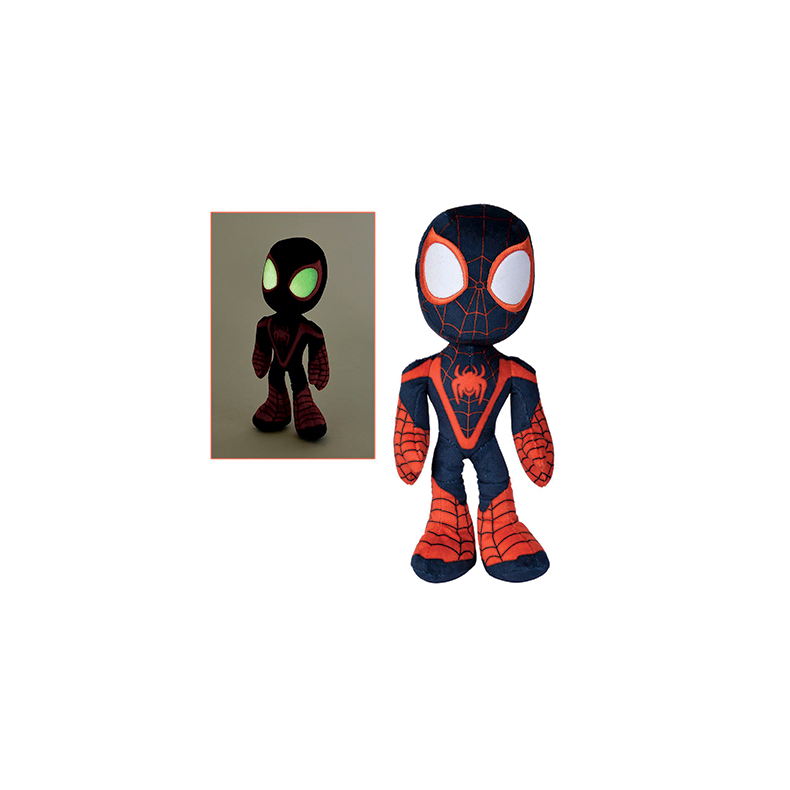Miles Morales bamse 25 cm - Lys i jnene