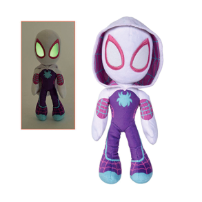 Gwen ghost bamse 25 cm - Lys i jnene