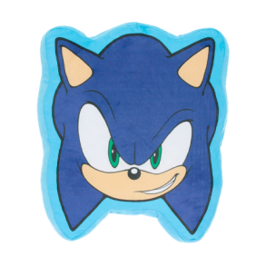 Sonic pude af ansigt - 40x40cm