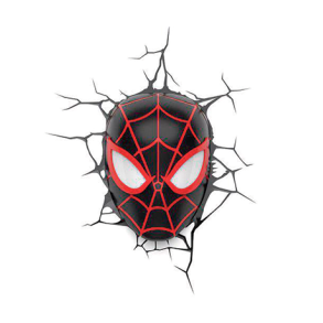 Spiderman LED maske lampe - Miles Morales