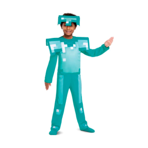 Minecraft diamant kostume - 4-6 & 7-8 r