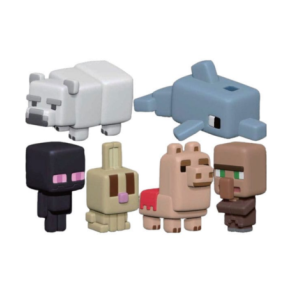 Minecraft Squishme Anti-Stress Figurer - assorteret