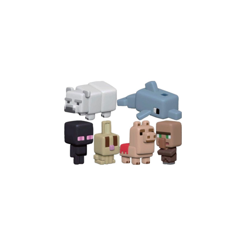Minecraft Squishme Anti-Stress Figurer - assorteret