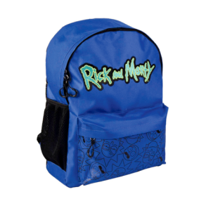Rick & Morty Skoletaske - mrkebl