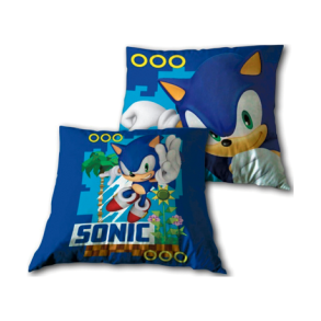 Sonic The hedgehog pude - 40x40cm - Jump