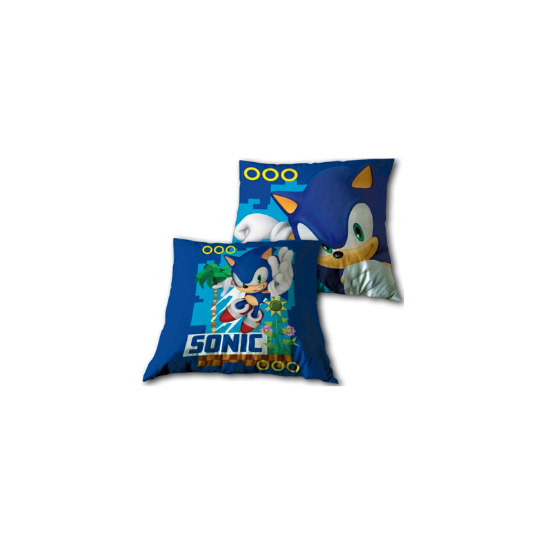 Sonic The hedgehog pude - 40x40cm - Jump
