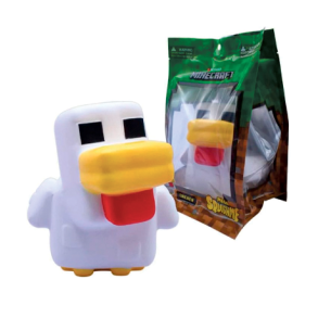 Minecraft Chicken stressbold - 15cm - Squishme