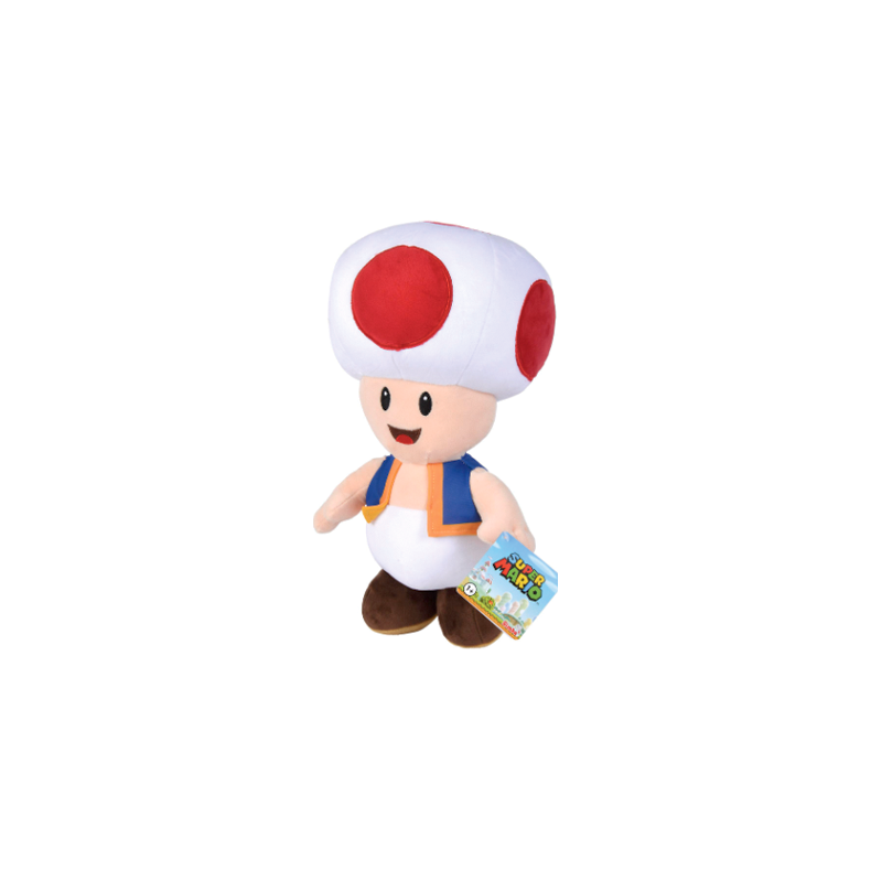 Super Mario Toad bamse 40 cm