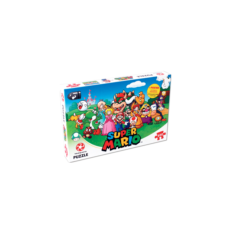 Super Mario Puslespil - 500 brikker