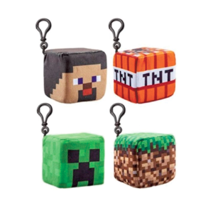 Minecraft nglering med bamse - 8cm - Assorteret