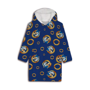 Sonic Plys Poncho Tppe til brn