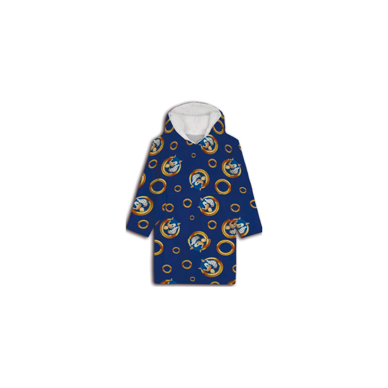 Sonic Plys Poncho Tppe til brn