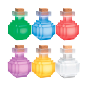 Minecraft Farveskiftende Potionflaske - 16cm