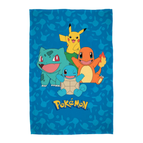 Pokemon tppe - Starter Pokemons - 130x160cm