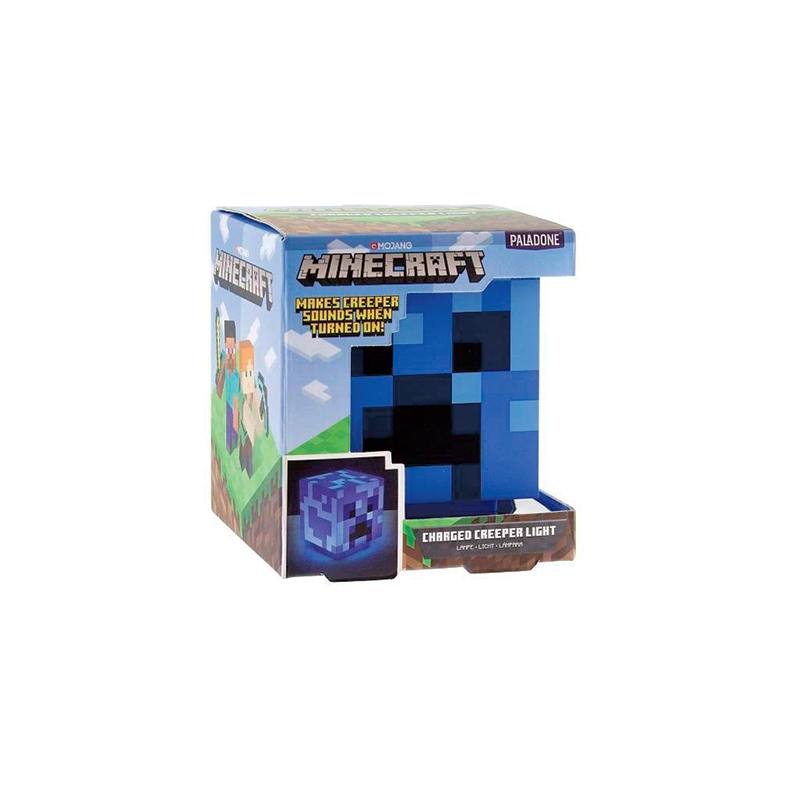 Minecraft Charged Creeper lampe - Bl