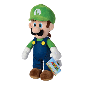 Stor Luigi bamse 50 cm - Super Mario