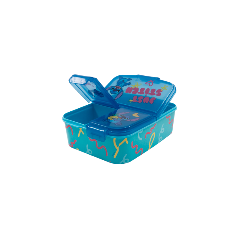 Lilo &amp; Stitch madkasse med 3 rum