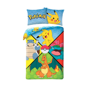 Pokemon sengetj - Evolution - 140x200cm