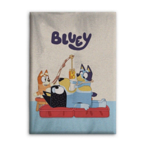 Bluey Tppe - Fleece - 100x140cm