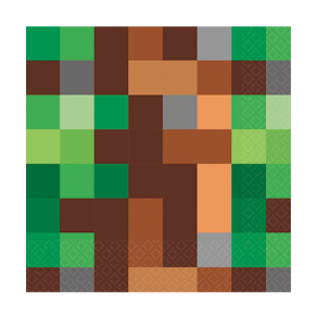 Minecraft Earth Servietter - 16 stk.