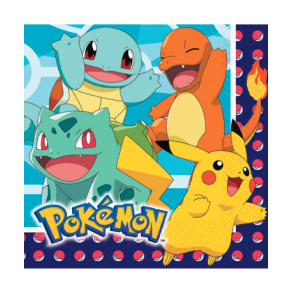 Pokemon servietter - 16 stk.