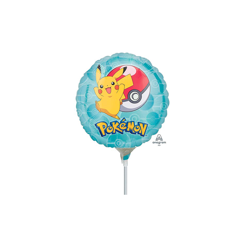 Rund Pikachu ballon - 45 cm