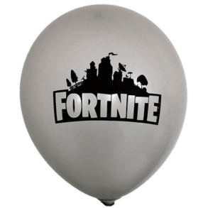 Fortnite gr balloner - 10 stk.