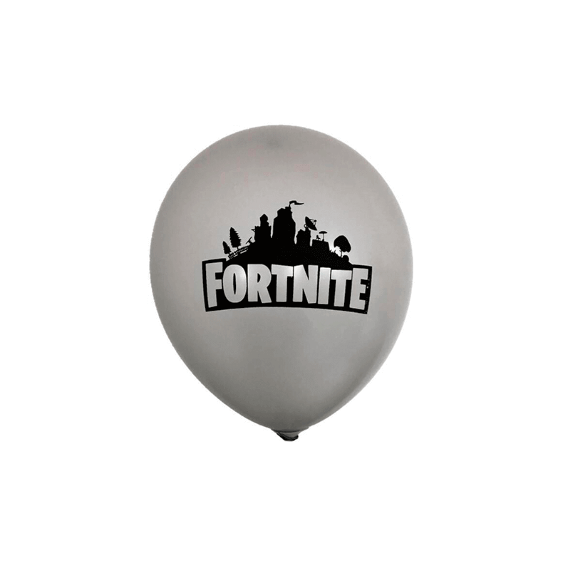 Fortnite gr balloner - 10 stk.