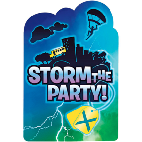 Fortnite invitations kuverter - 8 stk.