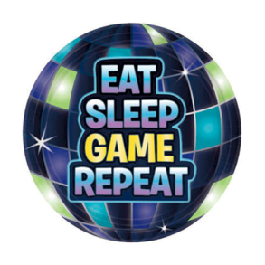 Fortnite Paptallerkner - 8 stk. - Eat, Sleep, Game, Repeat