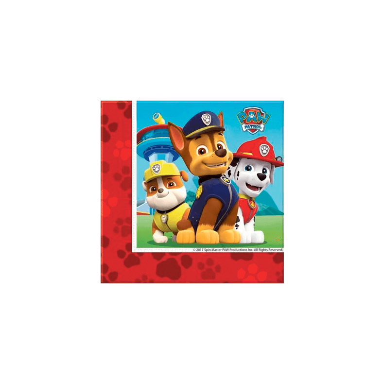 Paw Patrol servietter - 20 stk.