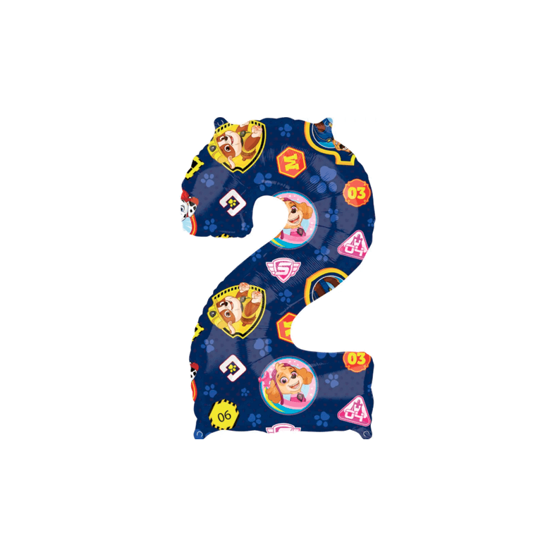Paw Patrol 2 r ballon - 43x66 cm