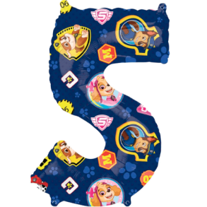 Paw Patrol 5 r ballon - 45x66 cm